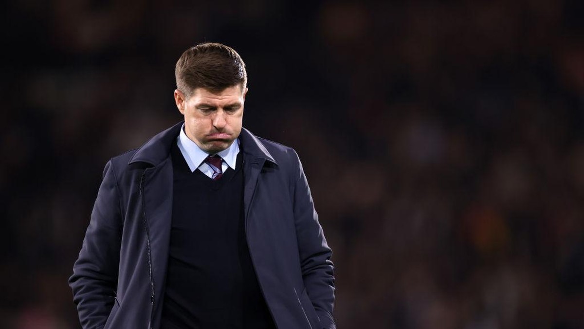 Steven Gerrard dipecat Aston Villa (Getty Images/Ryan Pierse)