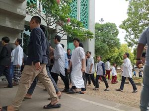 Belum Oke Lagi Setelah Terbakar, Jakarta Islamic Center Tetap Gelar Salat Id