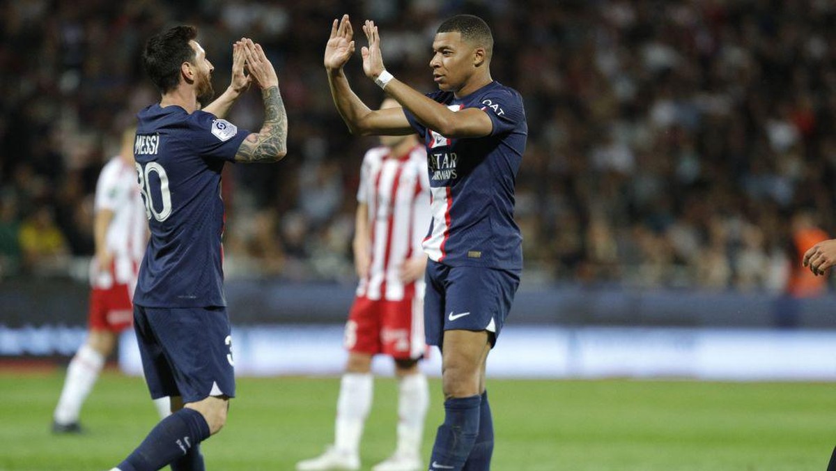 PSG menang 3-0 atas Ajaccio (Foto: AFP via Getty Images/PASCAL POCHARD-CASABIANCA)