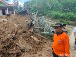 16 KK di Dongko Trenggalek Mengungsi Usai Rumah Rusak karena Tanah Gerak