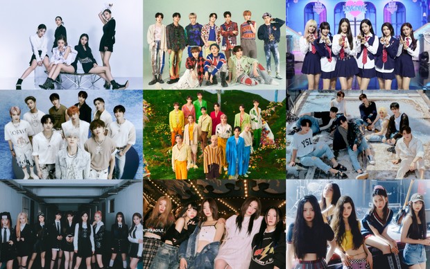 Line up K-Pop grup yang akan memeriahkan AAA 2022 di Jepang/Foto: asiaartistawards.com Grup K-Pop yang akan memeriahkan panggung AAA 2022.
