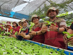 Bareng 1.250 Petani Se-DKI, Relawan Ganjar Rilis Program Petani Kota