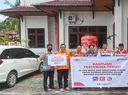 Pertamina Beri Bantuan Korban Bencana Banjir di Kalimantan Tengah