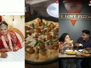 Pengantin Ini Dapat Pizza Gratis Setahun Gegara Bikin Perjanjian Unik