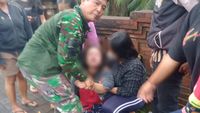 Potret Prajurit TNI AD Gagalkan Usaha Bunuh Diri Ibu Muda di Badung