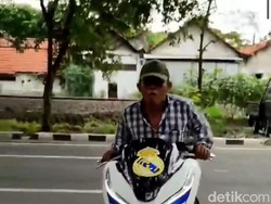 5 Fakta Pemotor Berstiker Real Madrid Nekad Curi Kabel KA