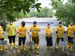 ASDP Akselerasi Penanaman Mangrove untuk Tekan Emisi Karbon