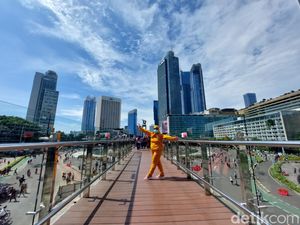 Bundaran HI yang Jadi Primadona CFD