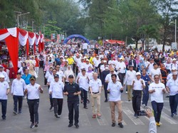 Pemprov Bengkulu Gelar Car Free Day di Pantai Pasir Putih