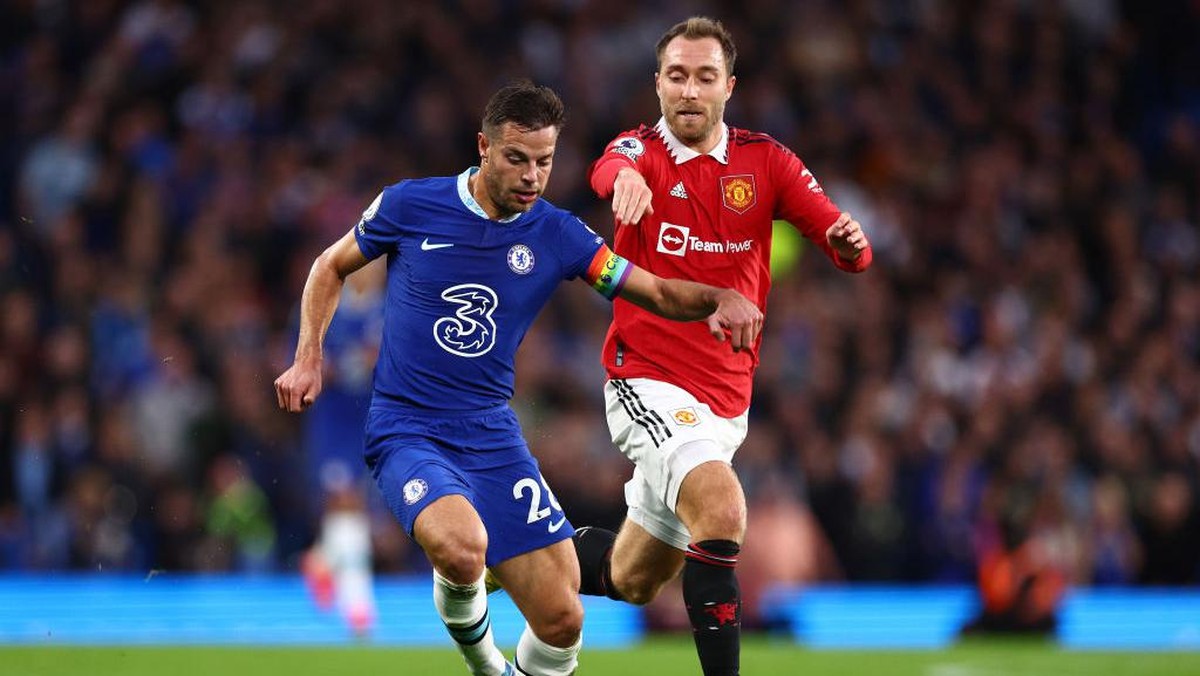 Chelsea vs Manchester United masih 0-0 di babak pertama (Foto: Getty Images/Clive Rose)