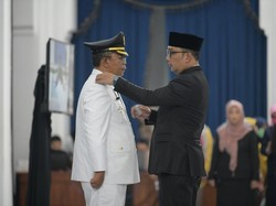 Sah! Ridwan Kamil Lantik Dikdik S Nugrahawan Jadi Pj Walkot Cimahi