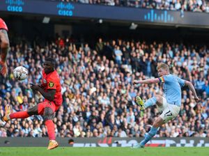 Gol Spektakuler De Bruyne Memecah Tekanan Brighton Gol Spektakuler De Bruyne Memecah Tekanan Brighton