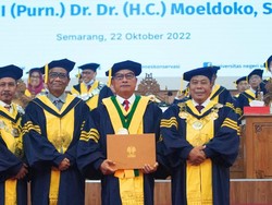 Moeldoko Sandang Gelar Doktor Honoris Causa dari Unnes, Ini Kontribusinya