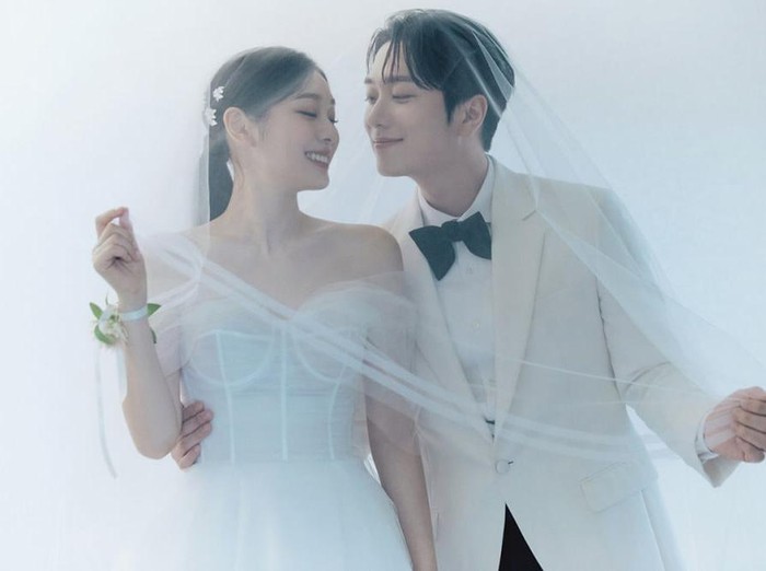 Pernikahan Kim Yuna dan Ko Woo Rim Pernikahan Kim Yuna dan Ko Woo Rim