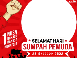 25 Twibbon Hari Sumpah Pemuda ke-95 2023 Keren, Cocok Dibagikan di Medsos!