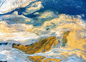 Bukan Lukisan, Ini Cuma Foto Bendungan Lho