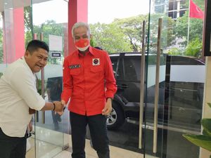 Ganjar Tiba di DPP PDIP, Klarifikasi soal Siap Nyapres Ganjar Tiba di DPP PDIP, Klarifikasi soal Siap Nyapres