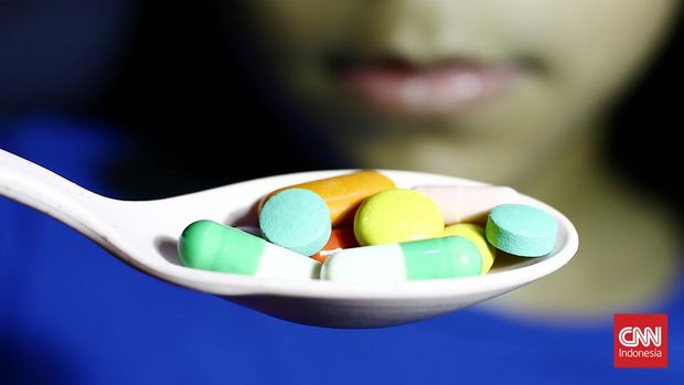 Ilustrasi obat tablet