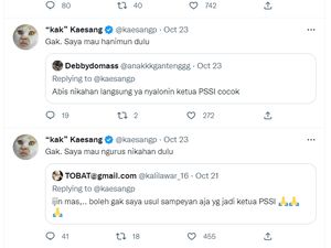 Kaesang Tolak Diusulkan Maju Ketum PSSI: Mau Hanimun Dulu