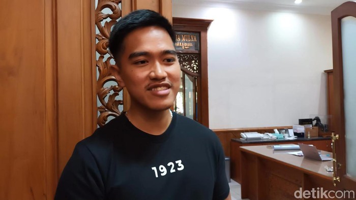 Kaesang pangarep ditemui di Balai Kota Solo, Senin (24/10/2022).