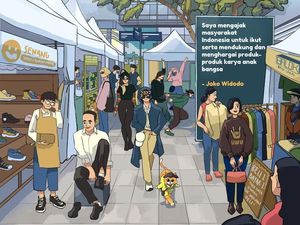 Ini Kemunculan Pertama Kucing Oyen pada Unggahan Jokowi di 2022