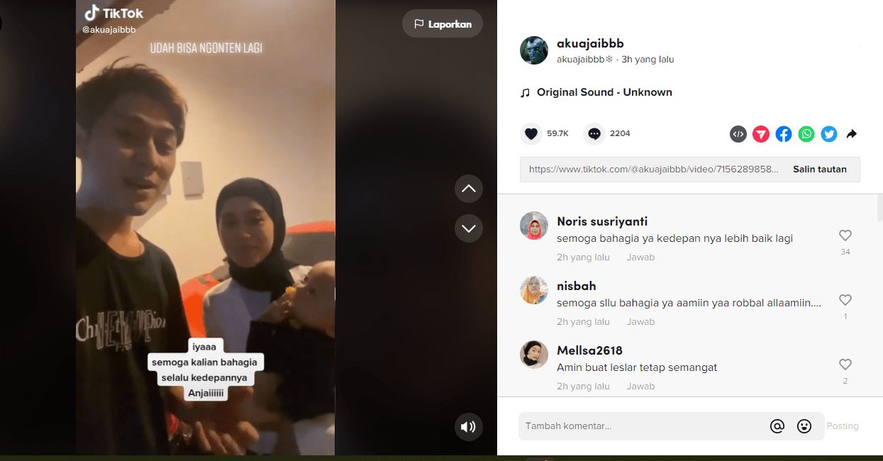Lesti dan Rizky Billar