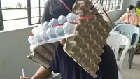 6 Potret Topi Antinyontek Mahasiswa Filipina yang Viral, Ada yang Pakai Jemuran