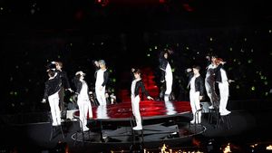Potret Keseruan Konser NCT 127 di Seoul, Ditonton 120 Ribu Orang