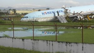Korean Air Kebablasan saat Mendarat di Bandara Filipina, Begini Kondisinya