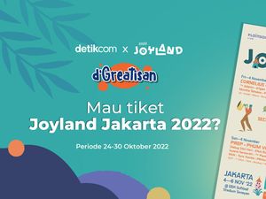 detikcom Bagi-bagi Tiket Joyland 2022 di Sini! detikcom Bagi-bagi Tiket Joyland 2022 di Sini!
