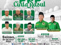PPP Gelar Peringatan Maulid & Hari Santri Besok, Undang Habaib-Ulama