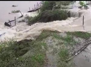Tanggul Anak Sungai Ingas Bojonegoro Jebol Banjiri Sawah Warga Tanggul Anak Sungai Ingas Bojonegoro Jebol Banjiri Sawah Warga