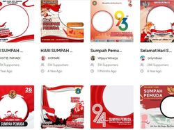 20 Link Twibbon Sumpah Pemuda HMI dengan Desain Menarik dan Estetik