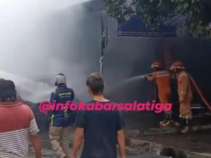 Heboh Video Mobil Terbakar di Sruwen Semarang, Ternyata Ini Sebabnya