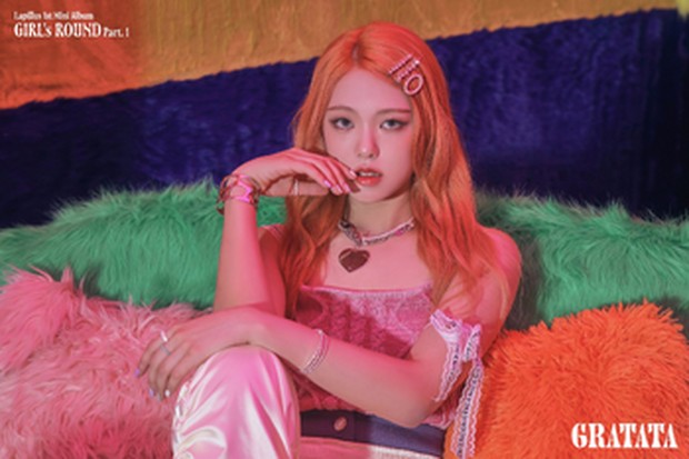 Yue Lapillus/Foto: kpop.fandom.com Yue, main dancer dan lead vocalist Lapillus dari Carlifornia.