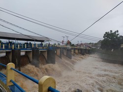Bendung Katulampa Bogor Siaga 3, Warga Jakarta Diminta Waspada Banjir