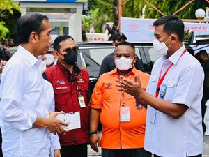 Cek Penyaluran BSU, Jokowi Imbau Pekerja Terdaftar BPJAMSOSTEK