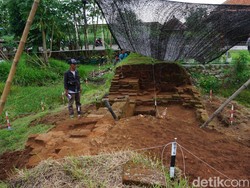 Ekskavasi Tahap 5 Candi Tribhuwana Tunggadewi Gali Lahan 1.500 Meter Persegi