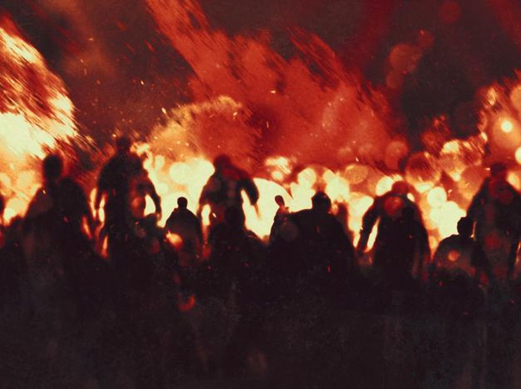 Gambaran Api Neraka, Lebih Panas 69 Kali Dibanding di Dunia