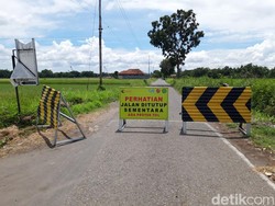 Jalan di Terowongan Tol Jogja-Solo Kliteh Boyolali Ditutup, Warga Sambat