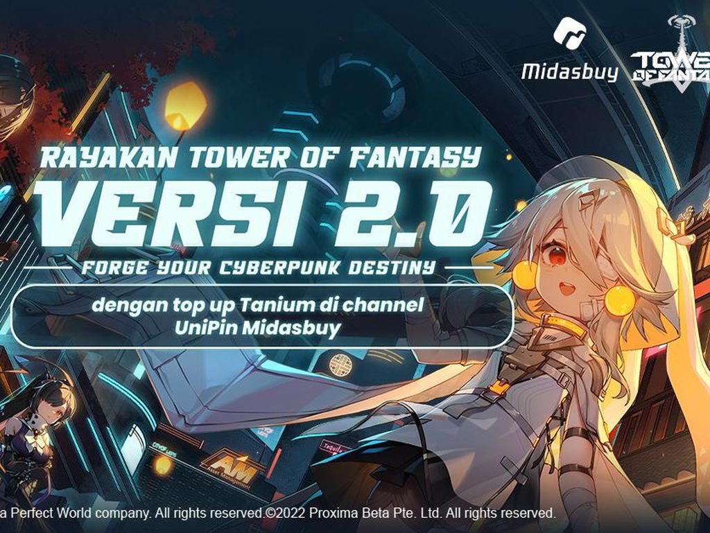 Unipin Bagikan Kode Redeem Tower of Fantasy Terbaru, Buruan Klaim! Unipin Bagikan Kode Redeem Tower of Fantasy Terbaru, Buruan Klaim!