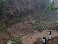2 Titik di Lereng Bromo Longsor Imbas Hujan Lebat