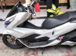 Motor PCX Milik Pencuri Kabel KA di Surabaya Diduga Bodong