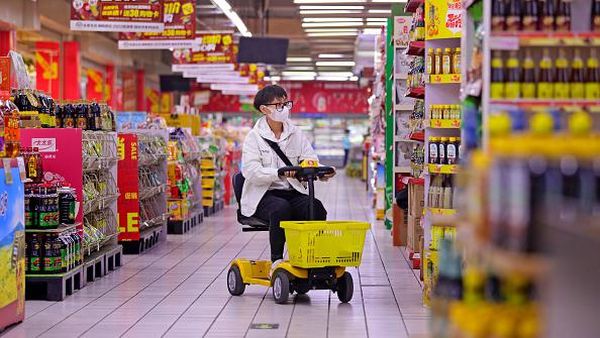 Naik Kendaraan Listrik Ini, Keliling Supermarket Nggak Capek Lagi