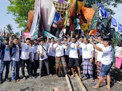 Nelayan di Takalar Sosialisasi Ganjar Capres 2024 Lewat Maudu Lompoa