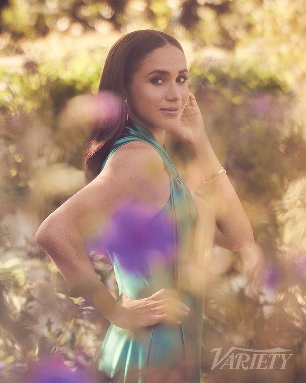 pemotretan Meghan Markle/Foto: instagram.com/variety Look kedua Meghan Markle