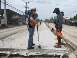 Pembangunan Jl Cikarang-Cibarusah di Kabupaten Bekasi Selesai!