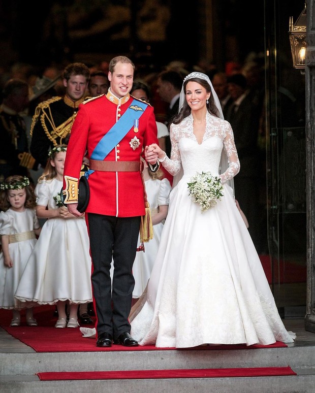 Prince and Princess of Wales Wedding/ Foto: instagram.com/ @theroyalfamily