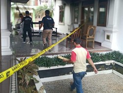 Puslabfor Ambil Sampel Kebakaran di Aula Pendopo Walkot Banjar