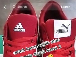 Korban Belanja Online Viral Bikin Ngakak, Beli Sepatu Sepasang Mereknya Beda